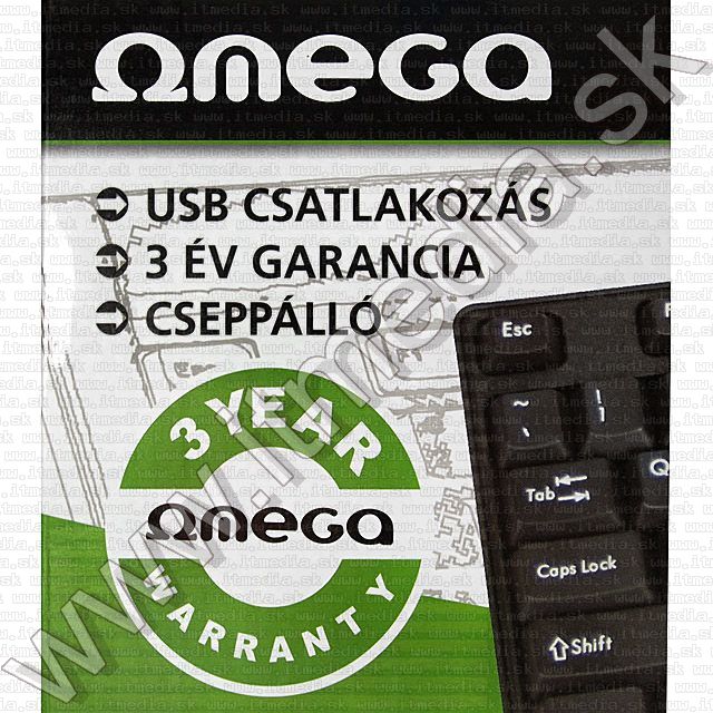 Image of OMEGA billentyűzet OK-06 *MAGYAR* (41363) (IT8204)